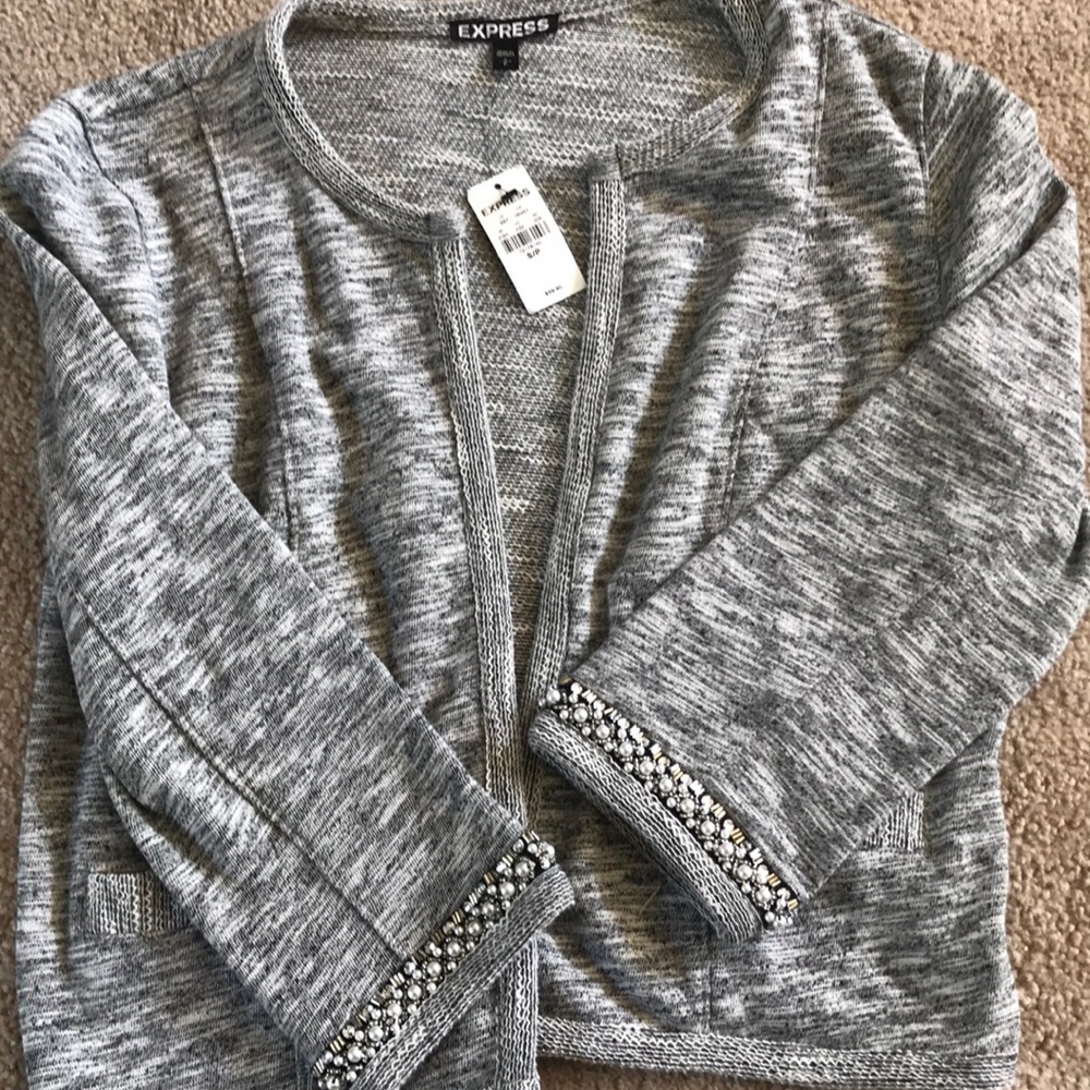 Express cotton blazer